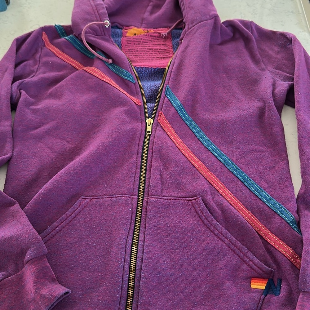 Aviator Nation “Pray for Snow” Sweatshirt Sz S - Picture 3 of 4